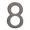 Architectural Mailboxes Brass 5 inch Floating House Number Dark Aged Copper 8 3585DC-8 - alternate 1
